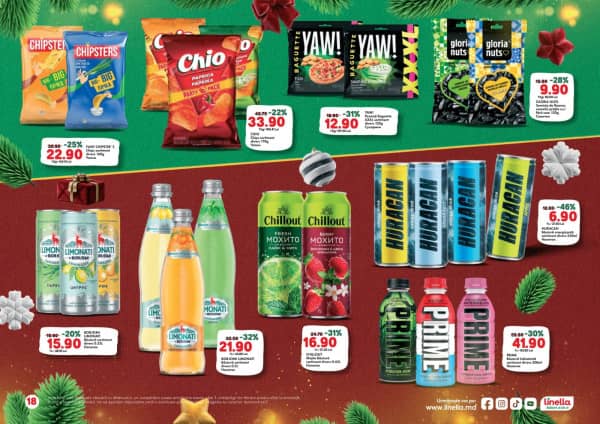 Каталоги Linella: Новогодний буклет - 17-12-2025 - 14-01-2026.