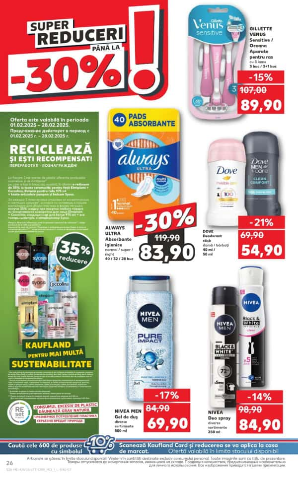 Cataloage Kaufland: Descoperă ofertele din perioada 30.01 - 5.02 - 30-01-2025 - 05-02-2025.