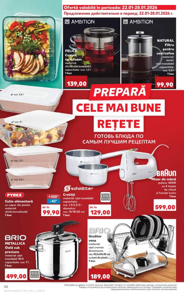 Cataloage Kaufland: Descoperă ofertele din perioada 15.01 - 21.01 - 15-01-2026 - 21-01-2026.