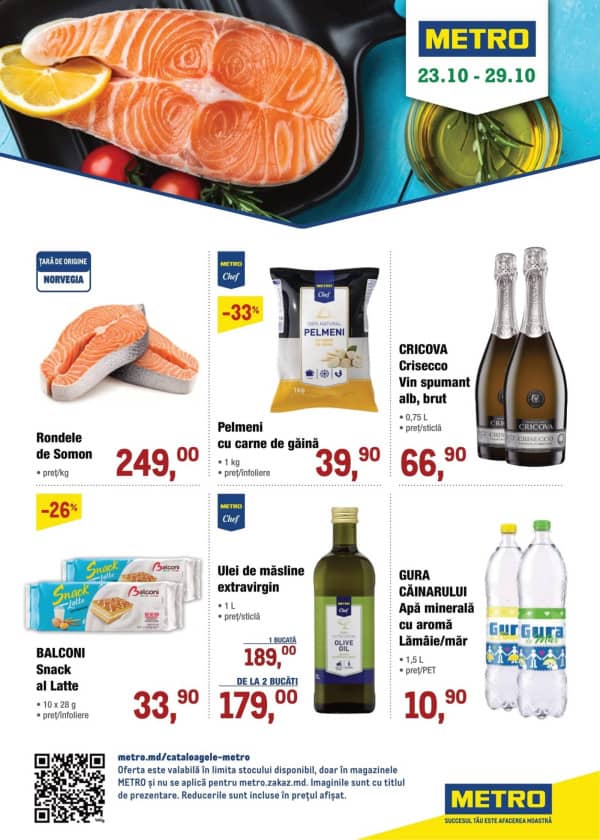 Cataloage Produse proaspete METRO (Nr. 43) - 23-10-2025 - 29-10-2025.