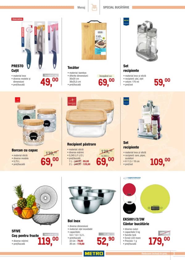 Cataloage METRO: Catalog Special - Bucătărie (NR. 6) - 19-03-2026 - 15-04-2026.