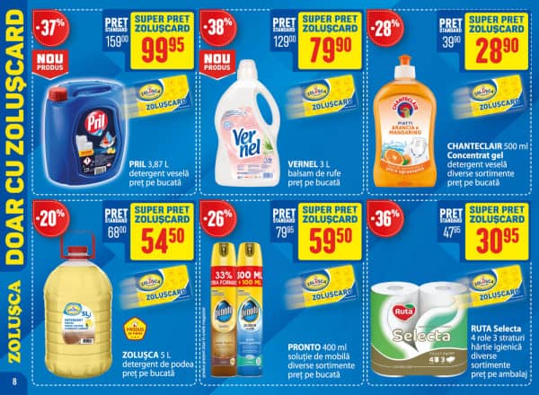Cataloage Zolușca: E vremea reducerilor mari! - 15-08-2025 - 10-09-2025.
