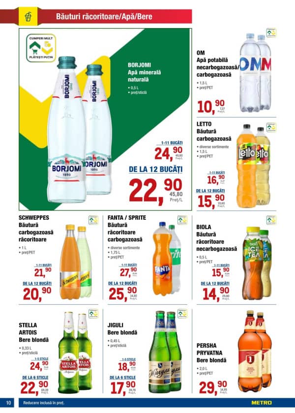 Cataloage Catalog produse alimentare de la METRO (Nr. 8) - 16-04-2026 - 29-04-2026.