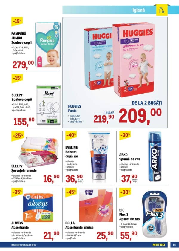 Cataloage Catalog produse alimentare de la METRO (Nr. 16) - 07-08-2025 - 20-08-2025.