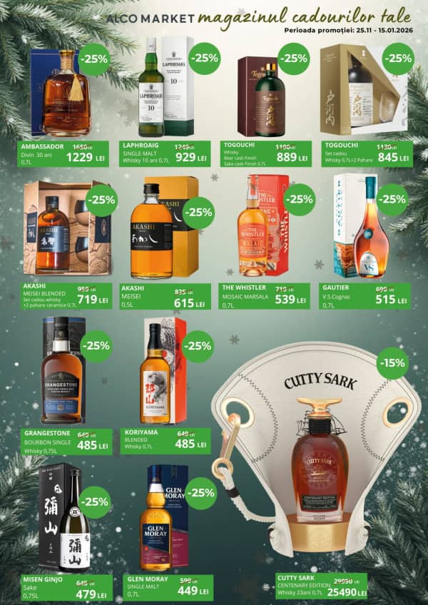 Alcomarket: Cadouri pentru toți