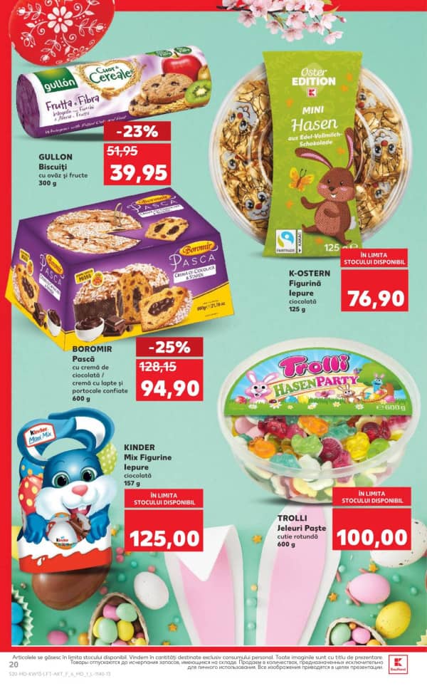 Cataloage Kaufland: Descoperă ofertele din perioada 26 - 1.04 - 26-03-2026 - 01-04-2026.
