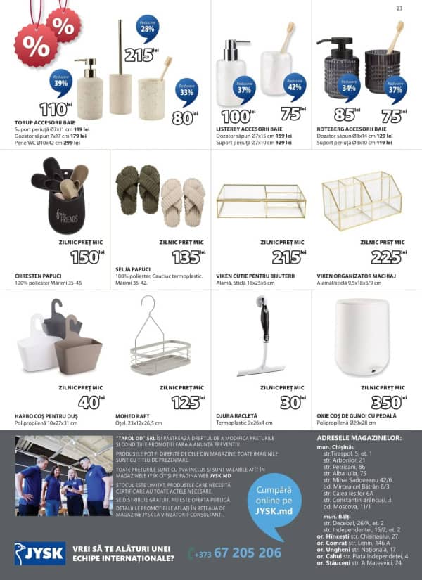 Cataloage JYSK: Reduceri de sărbători - 25-12-2025 - 28-01-2026.