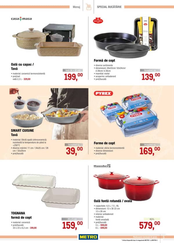 Cataloage METRO: Catalog Special - Bucătărie (NR. 6) - 19-03-2026 - 15-04-2026.