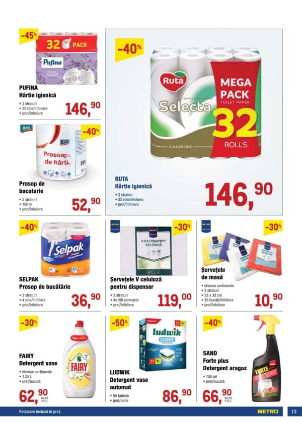 Cataloage Catalog produse alimentare de la METRO (Nr. 14) - 10-07-2025 - 23-07-2025.