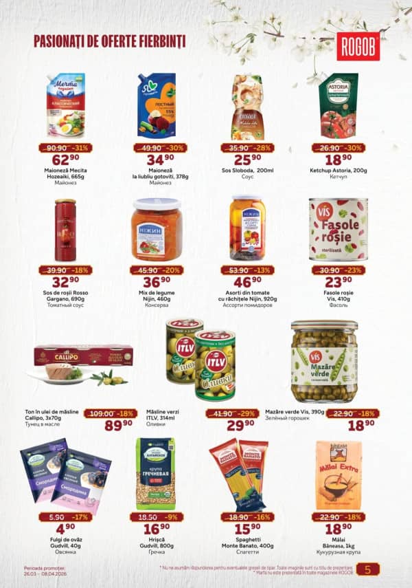 Cataloage Rogob: Reduceri de primăvară - 26-03-2026 - 08-04-2026.