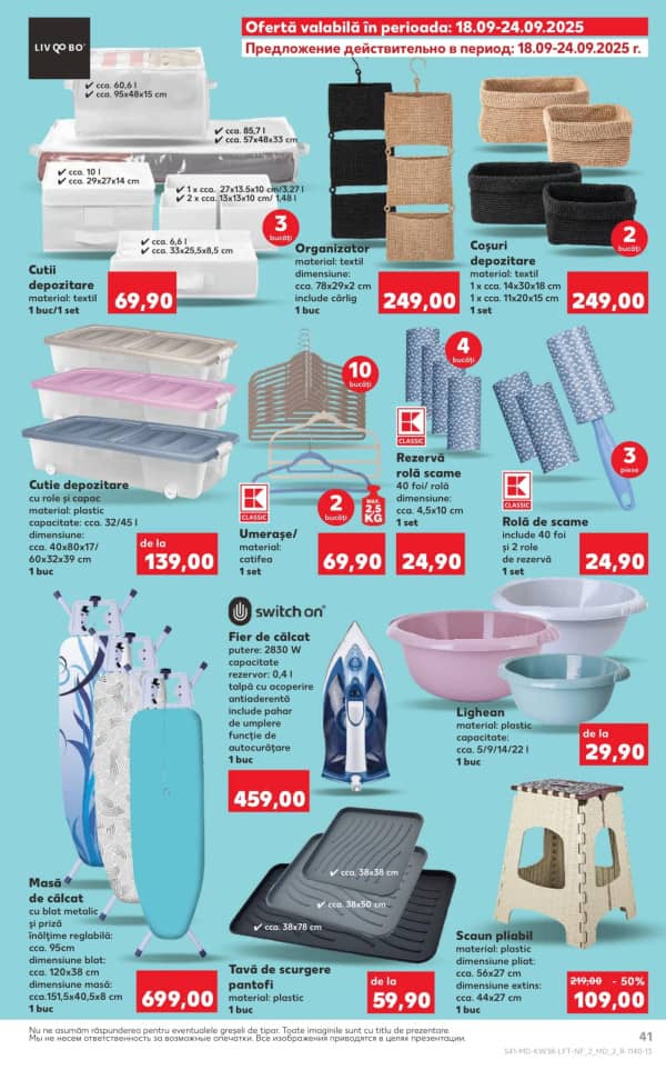 Cataloage Kaufland: Descoperă ofertele din perioada 18.09 -24.09 - 18-09-2025 - 24-09-2025.