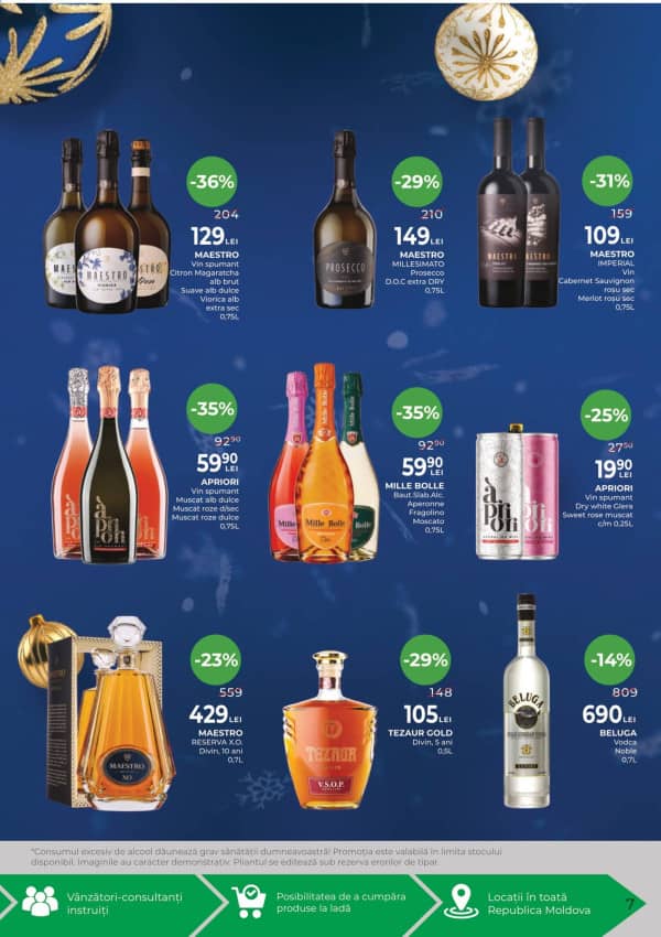Cataloage Alcomarket: La mulți ani! - 18-12-2025 - 04-01-2026.