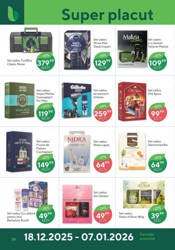 Cataloage Bonus: Reduceri de sărbători - 18-12-2025 - 07-01-2026.