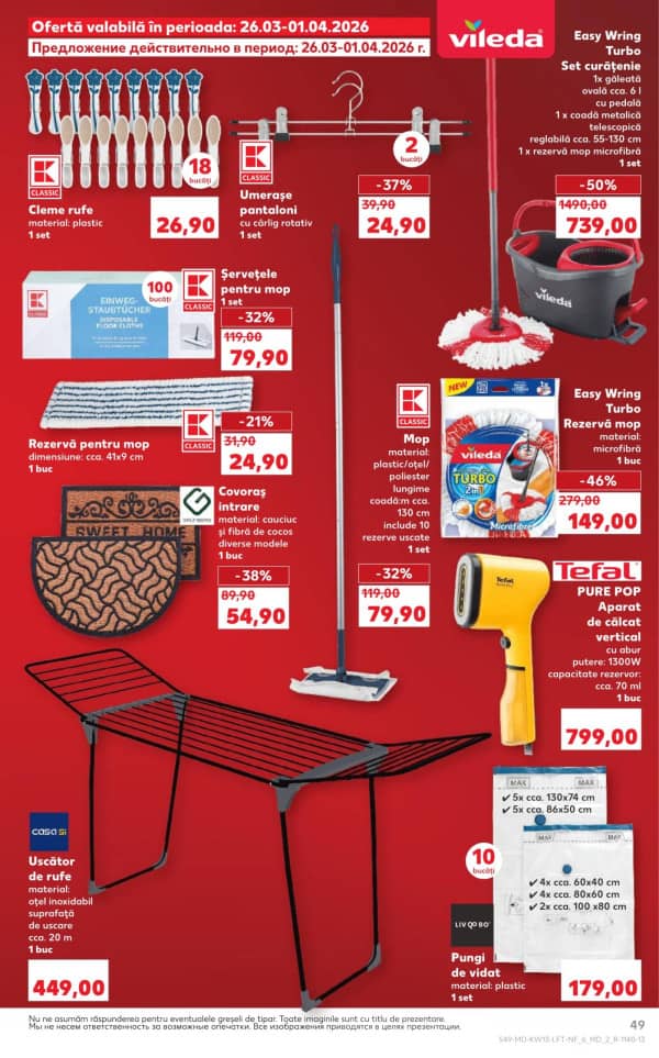 Cataloage Kaufland: Descoperă ofertele din perioada 26 - 1.04 - 26-03-2026 - 01-04-2026.