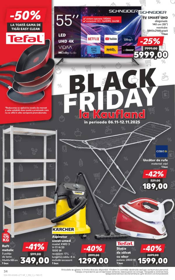 Cataloage Kaufland: Descoperă ofertele din perioada 6.11 - 12.11 - 06-11-2025 - 12-11-2025.