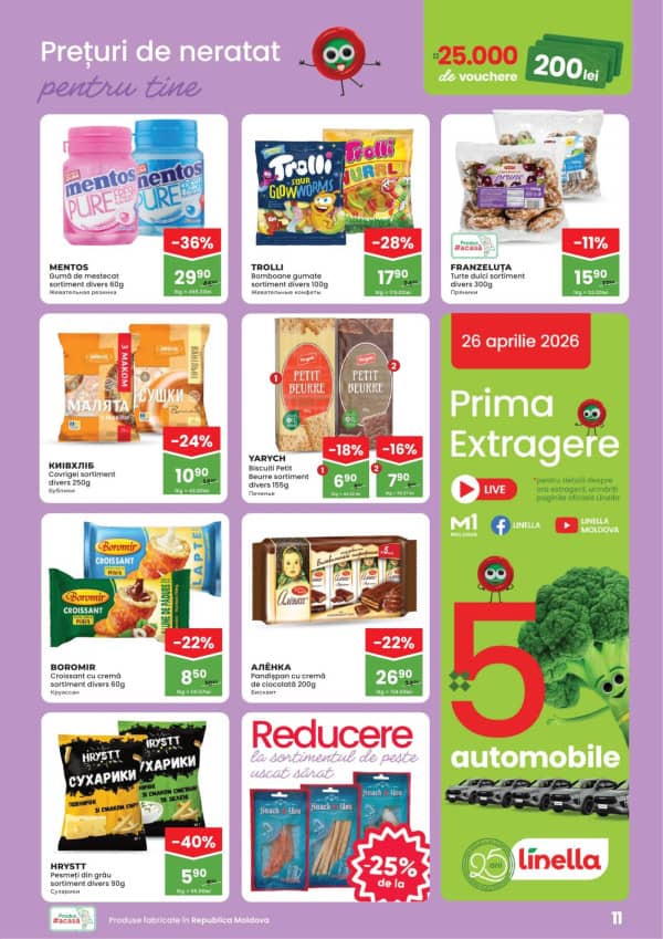 Cataloage Linella: Reduceri de primăvară - 26-03-2026 - 08-04-2026.
