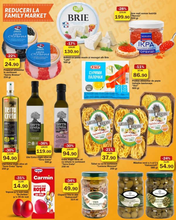 Cataloage Family Market: Reduceri Pascale - 26-03-2026 - 22-04-2026.