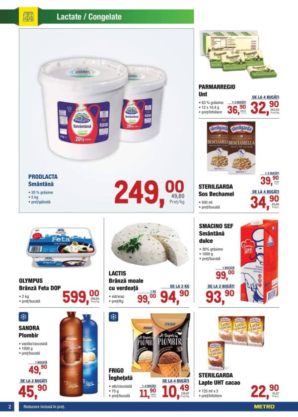 Cataloage Catalog produse alimentare de la METRO (Nr. 18) - 04-09-2025 - 17-09-2025.
