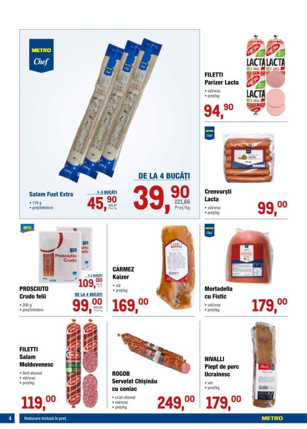 Cataloage Catalog produse alimentare de la METRO (Nr. 5) - 05-03-2026 - 18-03-2026.