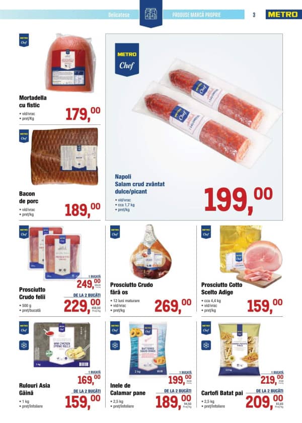 Cataloage METRO: Produse marcă proprie (NR. 17) - 04-09-2025 - 17-09-2025.