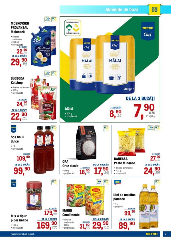 Cataloage Catalog produse alimentare de la METRO (Nr. 7) - 02-04-2026 - 15-04-2026.