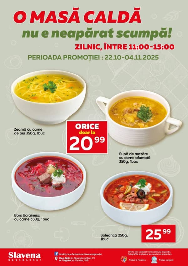 Cataloage Slavena: Reduceri de toamnă - 22-10-2025 - 04-11-2025.