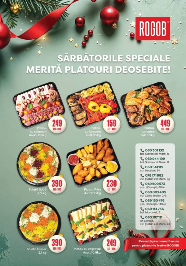 Cataloage Rogob: Plăcerea sărbătorilor acasă! - 18-12-2025 - 14-01-2026.