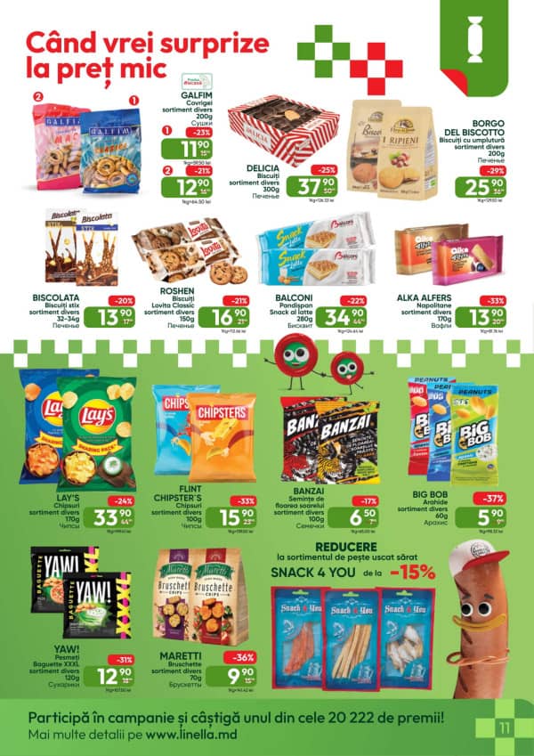 Cataloage Linella: Oferta lunii noiembrie - 06-11-2025 - 19-11-2025.