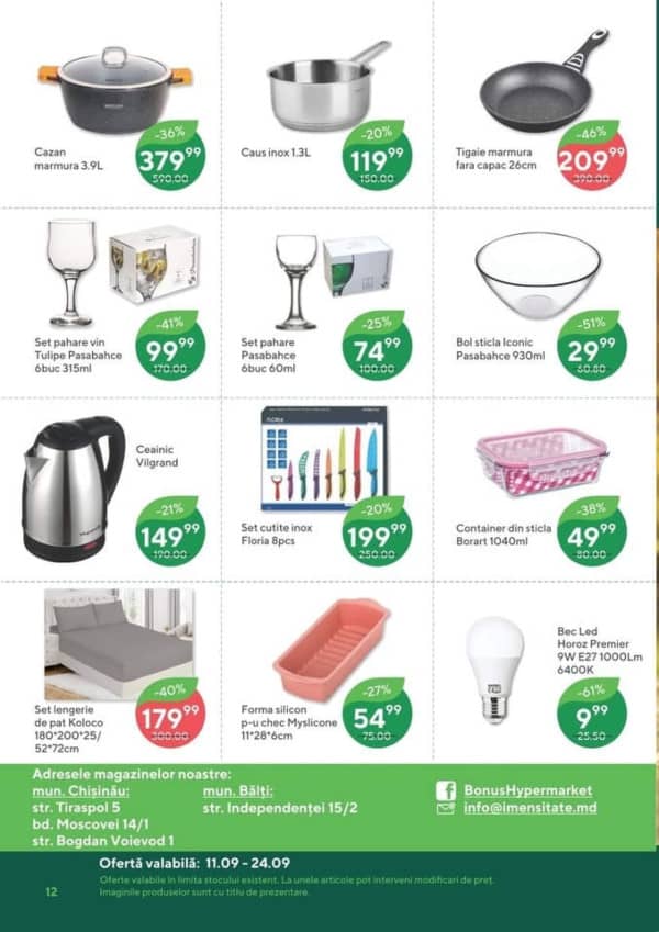 Cataloage Bonus: Oferta lunii septembrie - 11-09-2025 - 24-09-2025.