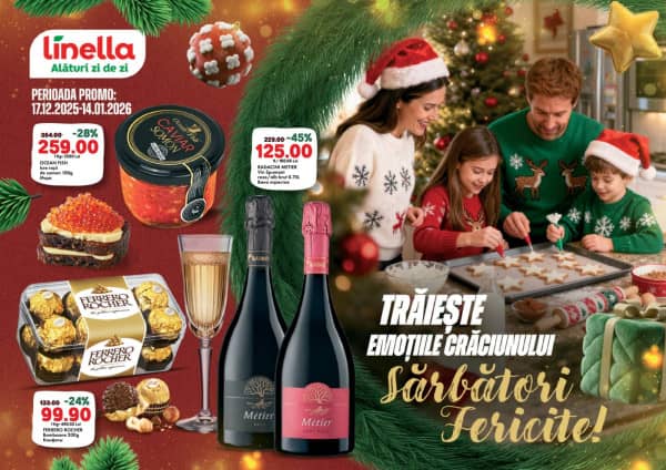 Cataloage Linella: Oferta specială de sărbători - 17-12-2025 - 14-01-2026.