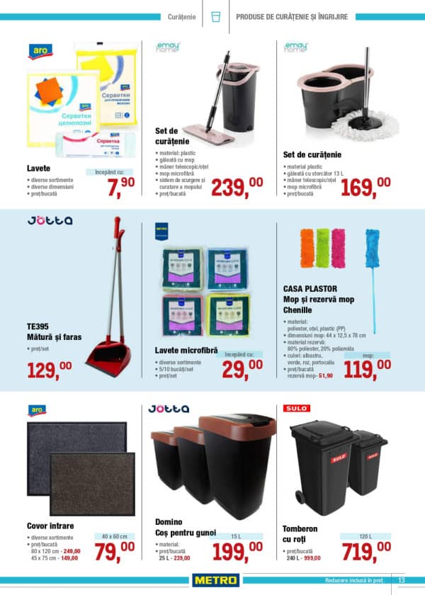 Cataloage METRO: Catalog Special Curățenie (NR. 20) - 02-10-2025 - 29-10-2025.