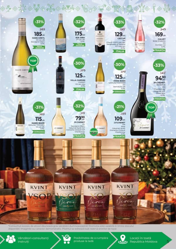 Cataloage Alcomarket: La mulți ani! - 18-12-2025 - 04-01-2026.