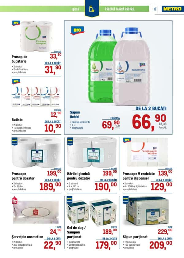 Cataloage METRO: Produse marcă proprie (NR. 18) - 29-08-2024 - 11-09-2024.