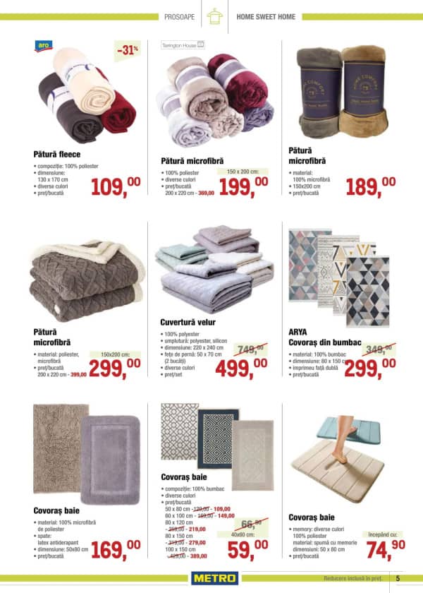 Cataloage METRO: Catalog Special Produse pentru casă (NR. 2) - 22-01-2026 - 18-03-2026.