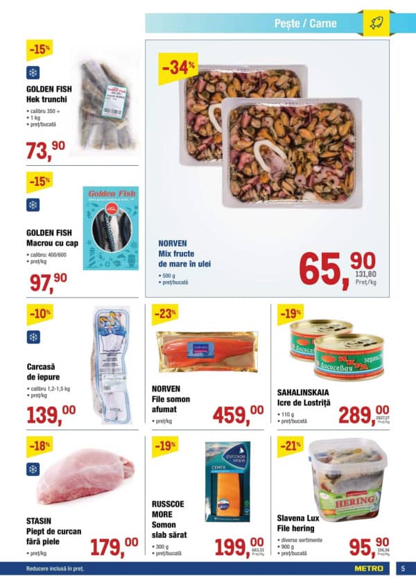 Cataloage Catalog produse alimentare de la METRO (Nr. 16) - 07-08-2025 - 20-08-2025.