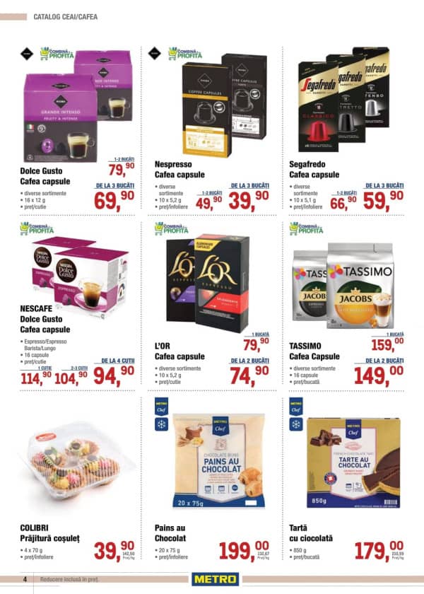 Cataloage METRO: Catalog Special Ceai și Cafea (Nr.21) - 16-10-2025 - 29-10-2025.