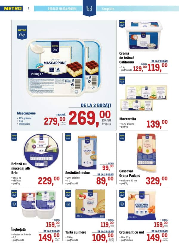Cataloage METRO: Produse marcă proprie (NR. 17) - 04-09-2025 - 17-09-2025.