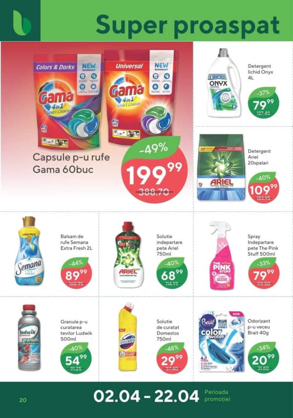 Cataloage Bonus: Reduceri Pascale - 02-04-2026 - 22-04-2026.