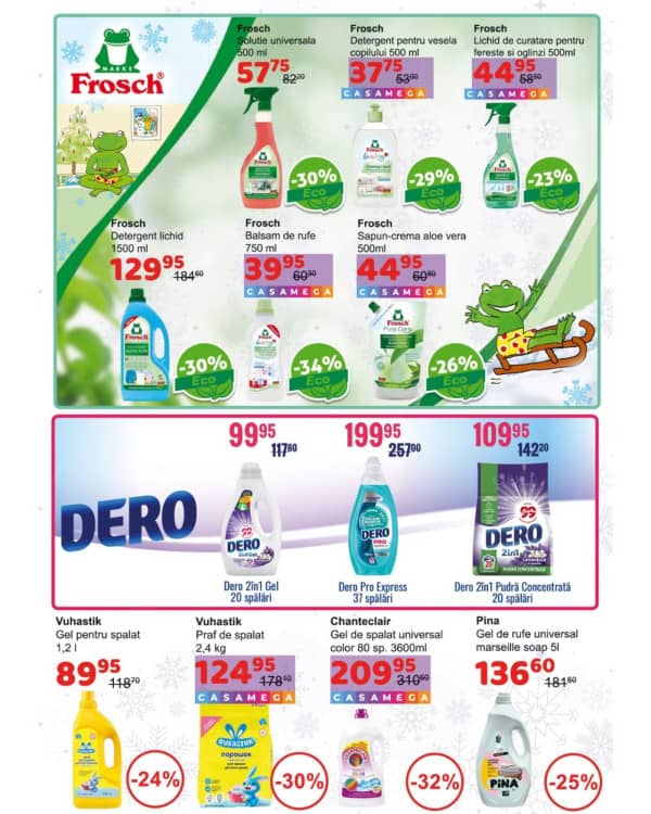 Cataloage Casa Curată: Reduceri de sărbători - 17-12-2025 - 13-01-2026.