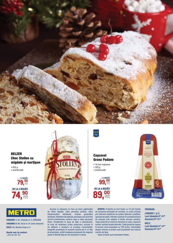 Cataloage Catalog produse alimentare de la METRO (Nr. 25) - 11-12-2025 - 24-12-2025.