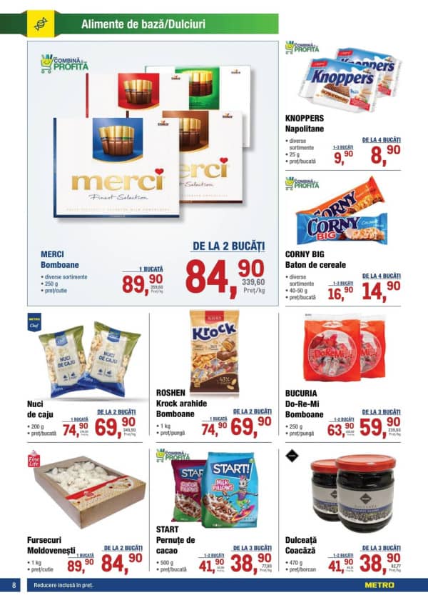 Cataloage Catalog produse alimentare de la METRO (Nr. 17) - 21-08-2025 - 03-09-2025.
