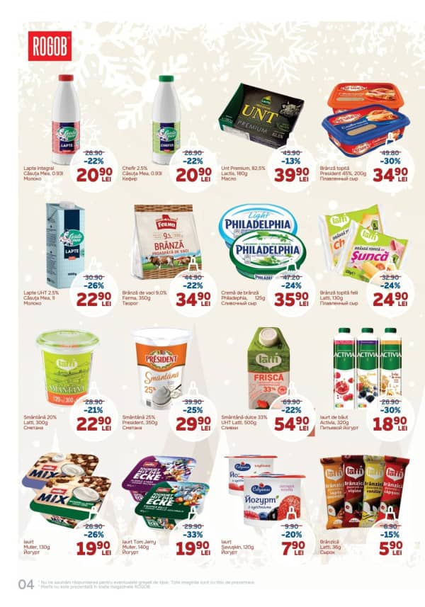 Cataloage Rogob: Plăcerea sărbătorilor acasă! - 18-12-2025 - 14-01-2026.