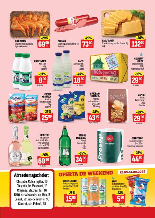 Cataloage Fourchette: Oferta săptămânii Nr.37 - 11-09-2025 - 17-09-2025.