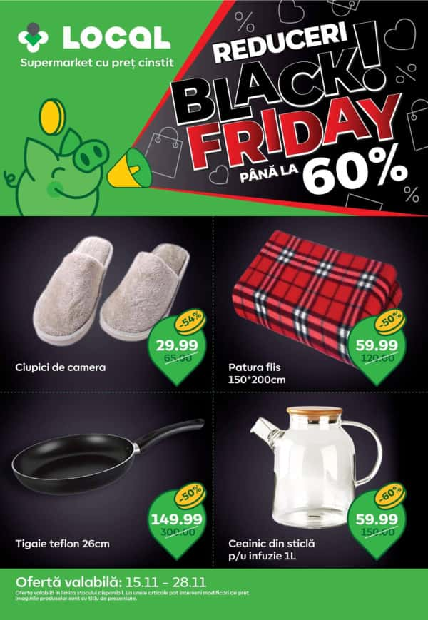 Cataloage Local Discounter: Black Friday - 15-11-2024 - 28-11-2024.