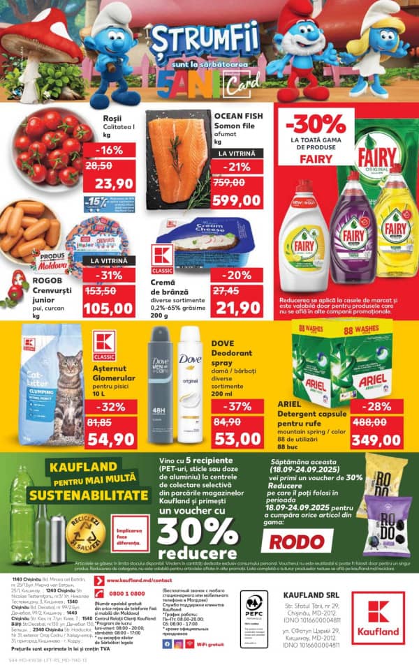 Каталоги Kaufland: откройте для себя предложения недели 18.09 -24.09 - 18-09-2025 - 24-09-2025.