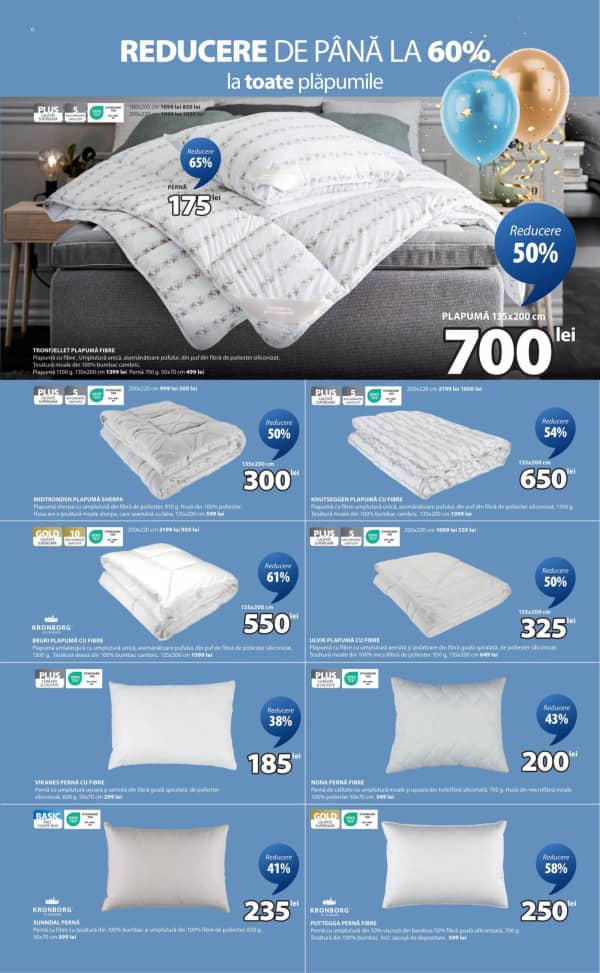 Cataloage JYSK: Deschidere EviMall Bălți - 29-03-2026 - 05-04-2026.