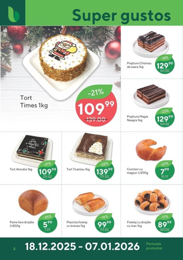 Cataloage Bonus: Reduceri de sărbători - 18-12-2025 - 07-01-2026.