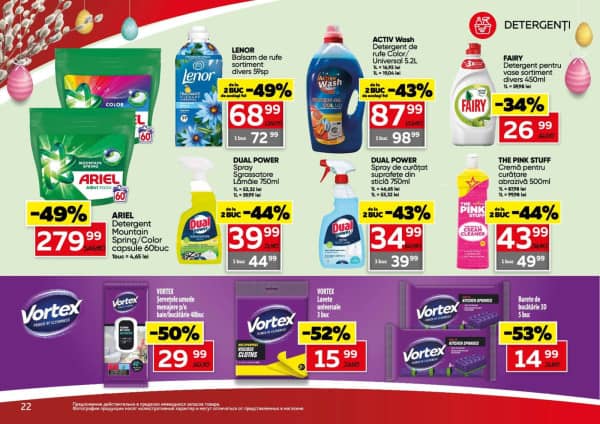 Cataloage Slavena: Paște fericit! - 01-04-2026 - 21-04-2026.