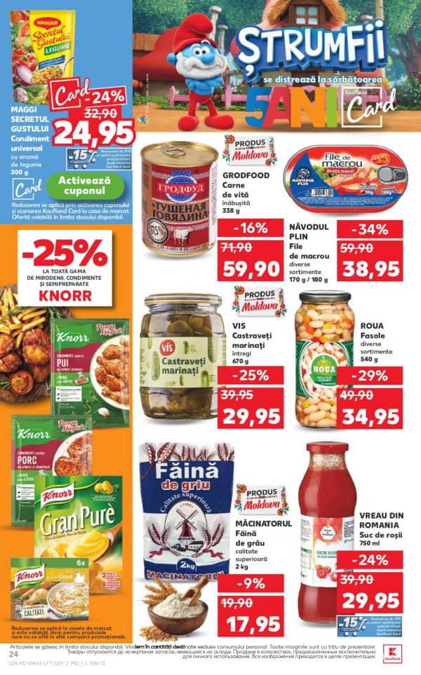 Cataloage Kaufland: Descoperă ofertele din perioada 23.10 - 29.10 - 23-10-2025 - 29-10-2025.