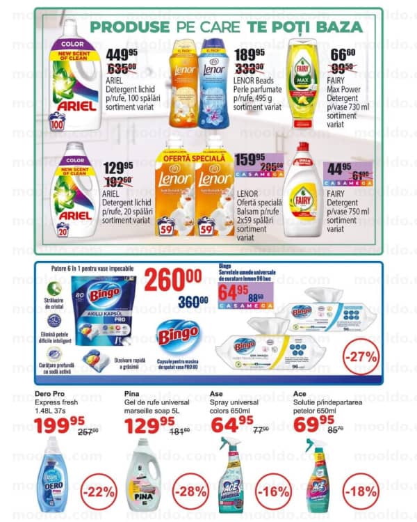 Cataloage Casa Curată: Reducerile lunii martie - 14-03-2026 - 01-04-2026.